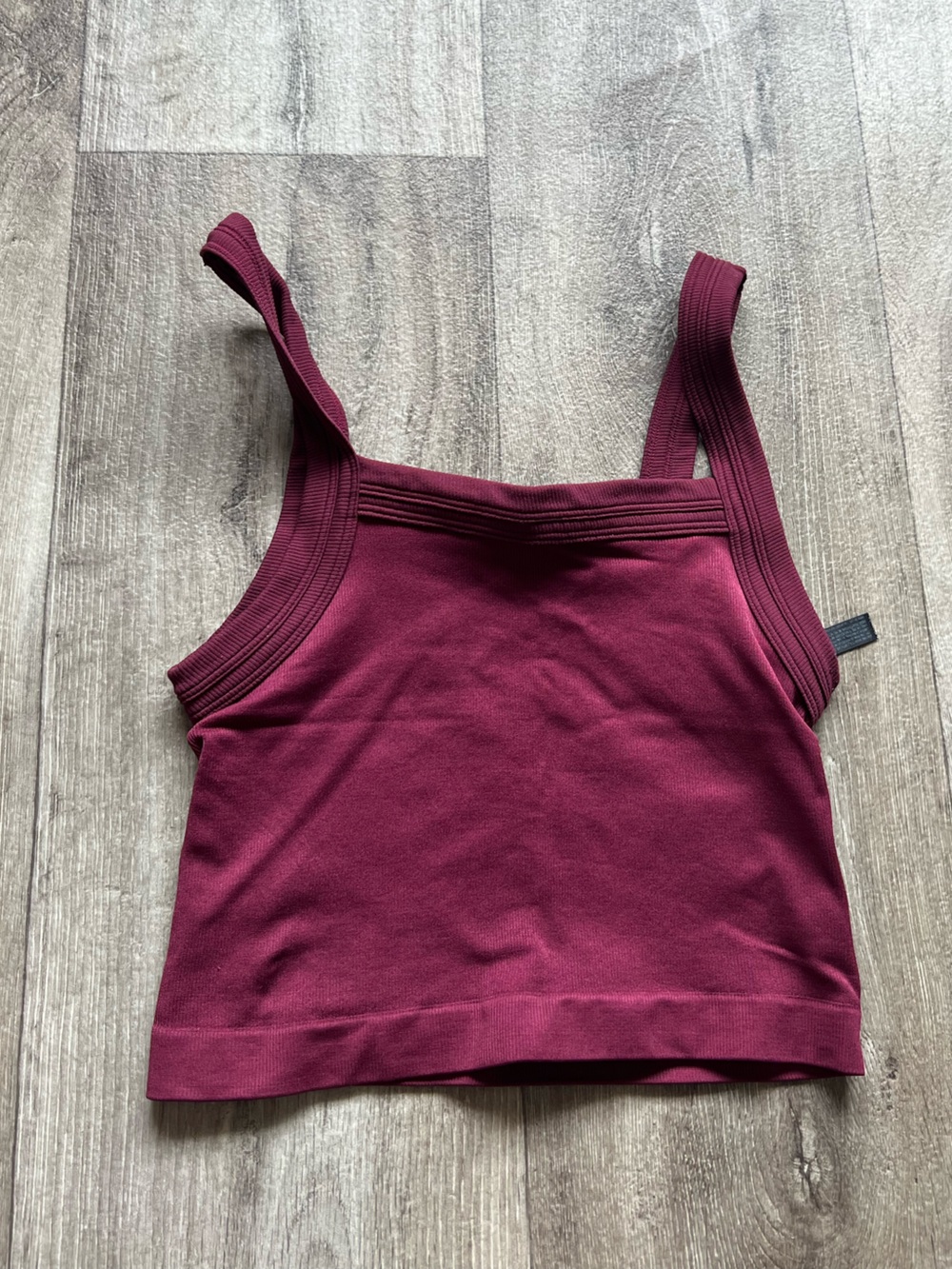 Urban Outfitters Womens Maroon Cropped Tank